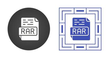 RAR Vector Icon