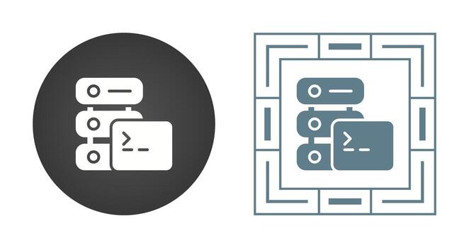 SSH Hosting Vector Icon