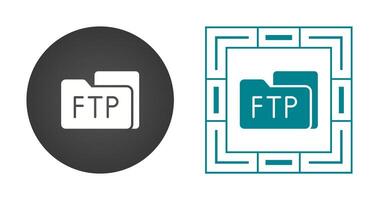 FTP Access Vector Icon