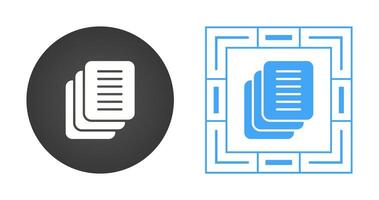 Document Version Control Vector Icon
