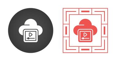 Video Hosting Vector Icon