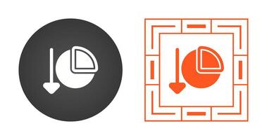 Chart Decreasing Vector Icon