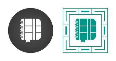 Notebook Vector Icon