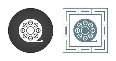 Film Reel Vector Icon