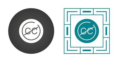 Closed Captions Circle Vector Icon