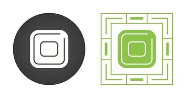 Stop Square Vector Icon