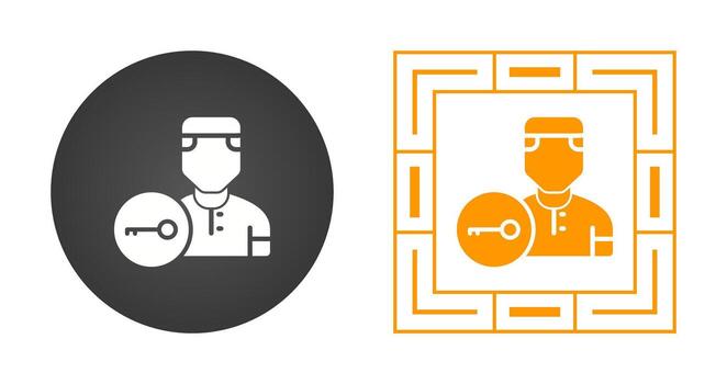 User Security Access Vector Icon