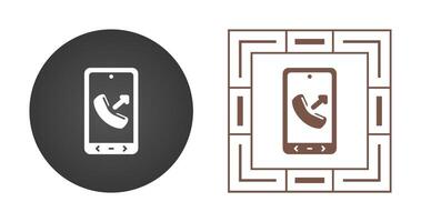 Out Going Call Vector Icon