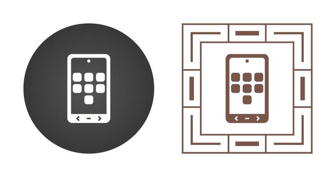 icono de vector de aplicaciones