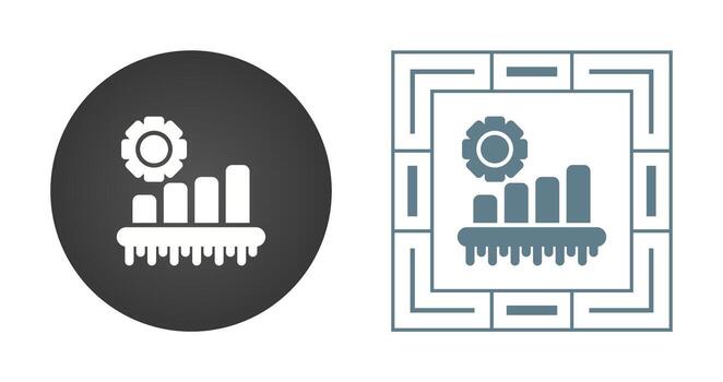 Bar Graph Vector Icon