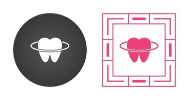 icono de vector de dientes