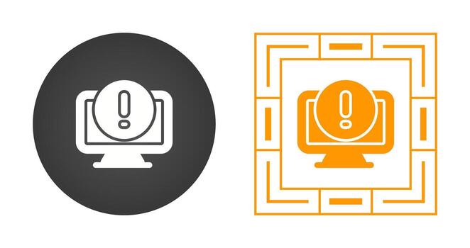 Computer Vector Icon