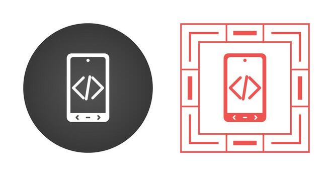 desarrollar icono de vector
