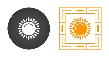 Sun Vector Icon