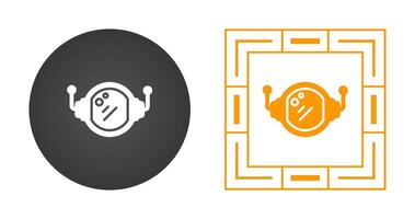 Astronaut Helmet Vector Icon