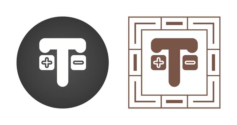 Text Vector Icon