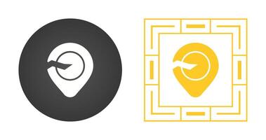 Broken Location Vector Icon