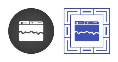 roto enlace vector icono