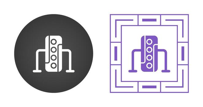 Client Server Vector Icon