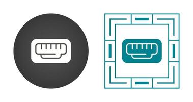 Ethernet Port Vector Icon