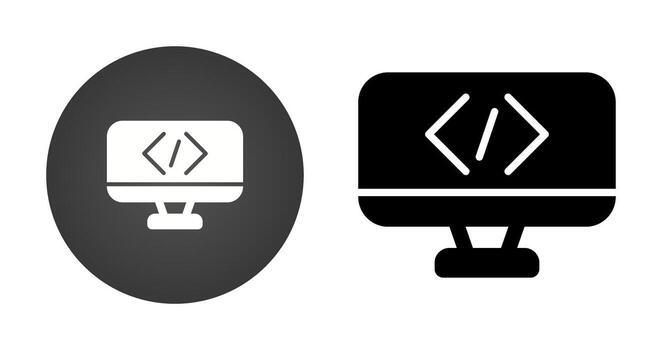 Coding Vector Icon