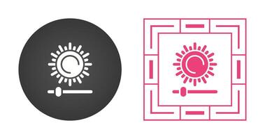 Brightness And Contrast Vector Icon