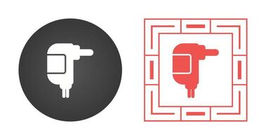 icono de vector de enchufe