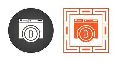 Bitcoin Vector Icon