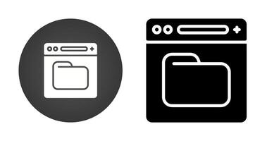 Browser Vector Icon
