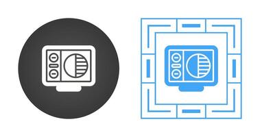 Desktop Computer Vector Icon