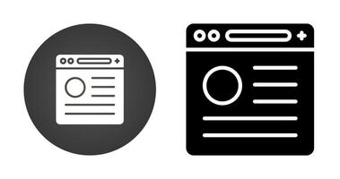 Browser Vector Icon