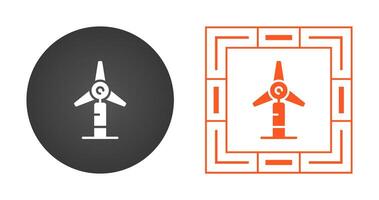 Windmill Vector Icon