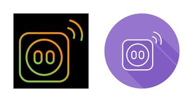 Smart Plug Vector Icon
