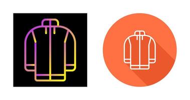 Fleece jacket Vector Icon