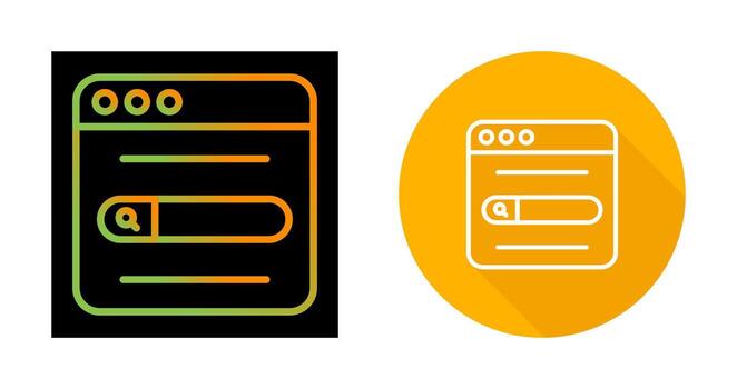 buscar motor mejoramiento vector icono