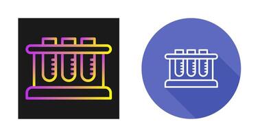 Test Tube Rack Vector Icon