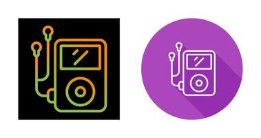 MP3 Player Vector Icon