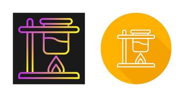 Bunsen Burner Vector Icon