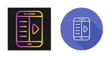 E-Book Reader Vector Icon