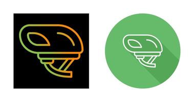 Smart Bike Helmet Vector Icon