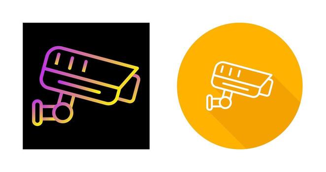Security Camera Vector Icon