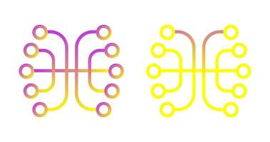 Neural Networks Vector Icon