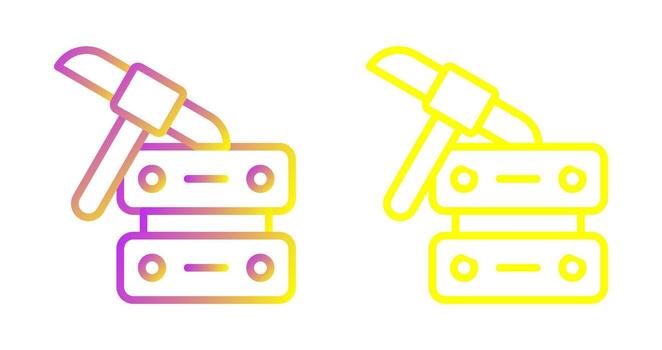 Data Mining Vector Icon
