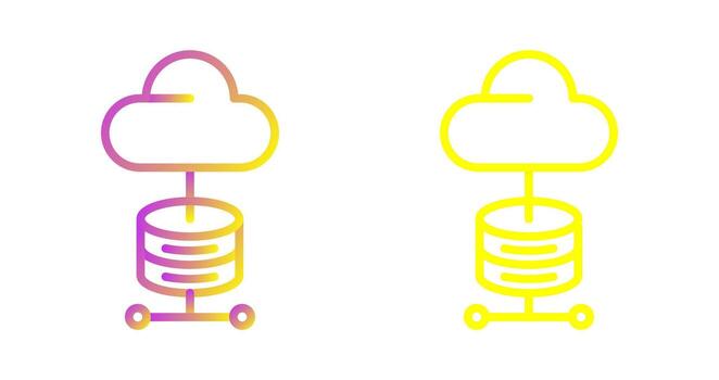 Cloud Computing Vector Icon