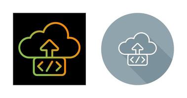 Cloud Deployment Vector Icon