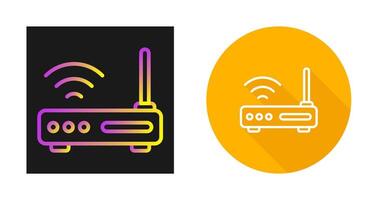 Wi-Fi Router Vector Icon