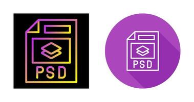 psd archivo vector icono