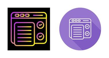 Concept Testing Vector Icon