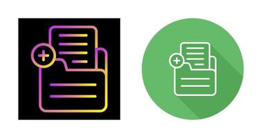 Document Add Vector Icon