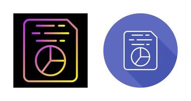 Document Insert Diagram Vector Icon